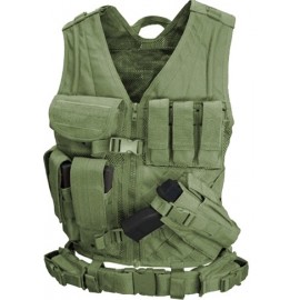 Gilet de combat Condor Outdoor Crossdraw Vest sur www.equipements-militaire.com