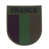 Ecusson militaire drapeau France basse-luminosité sur www.equipements-militaire.com